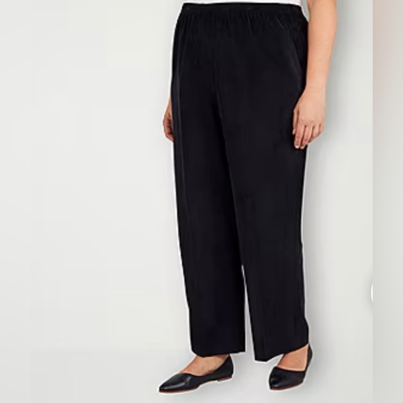 Alfred Dunner Corduroy Pants Wide Leg - Picture 2 of 7